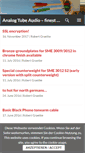Mobile Screenshot of analogtubeaudio.de